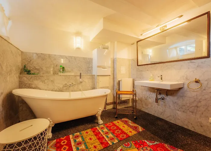Deluxe-appartement-70m2-mit-fruehstueck-gruppenunterkuenfte-im-oberharz 招待所 圣安德里斯伯格